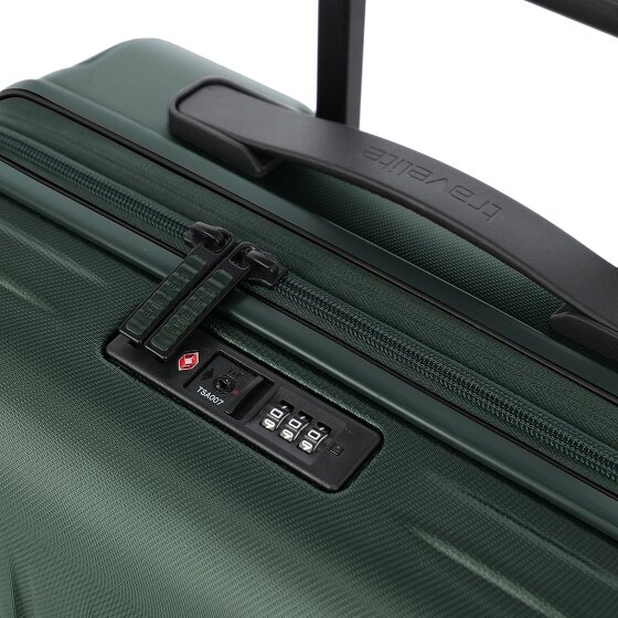Travelite Dynamiic 4 Rollen Kofferset 3-teilig mit Dehnfalte