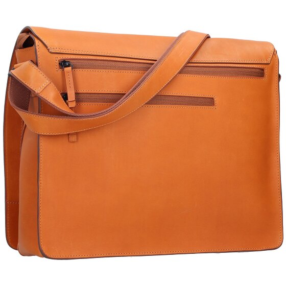 Jost Futura Umhängetasche L Leder 35 cm Laptopfach