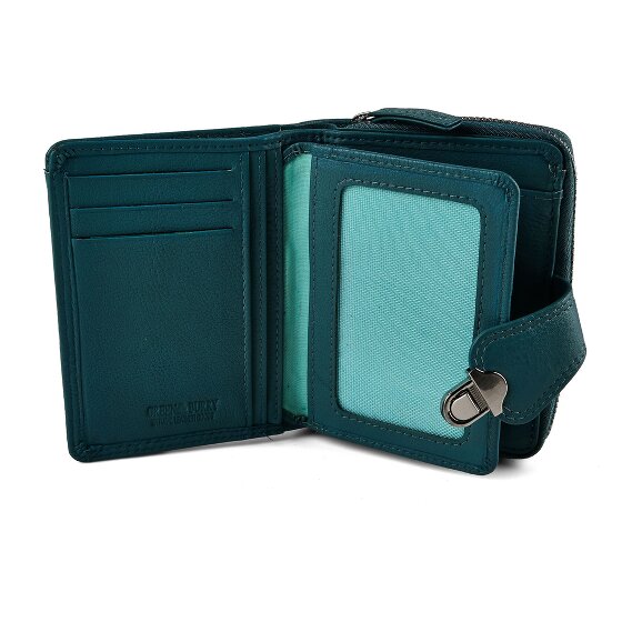 Greenburry Spongy Geldbörse Leder 9 cm