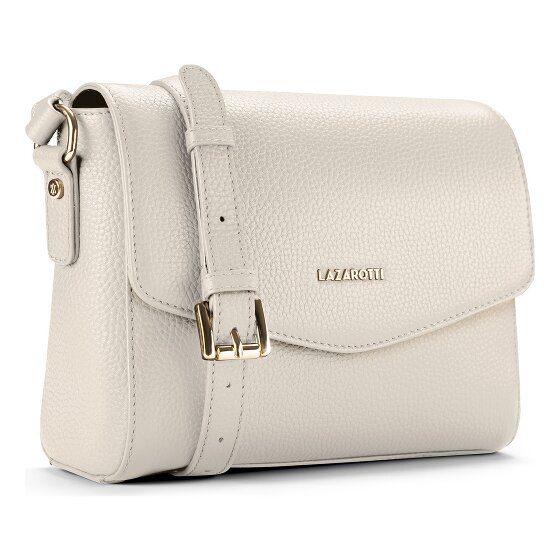 Lazarotti Bologna Leather Crossbody Umhängetasche Leder 22 cm
