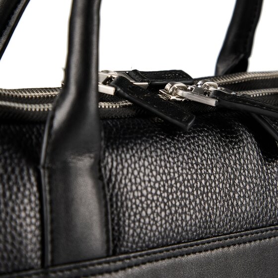 Guess Monaco Aktentasche Leder 38 cm Laptopfach