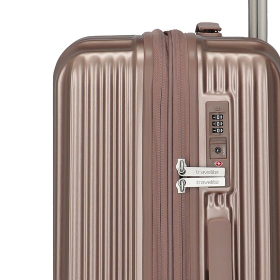 Travelite Paros 4 Rollen Kofferset 3-teilig