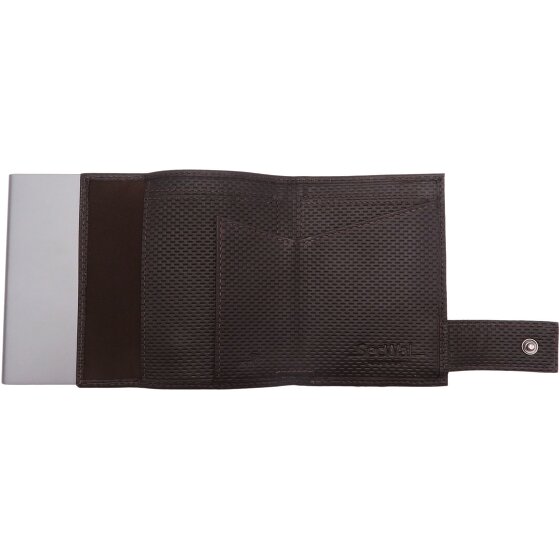 SecWal SecWal 1 Kreditkartenetui Geldbörse RFID Leder 9 cm