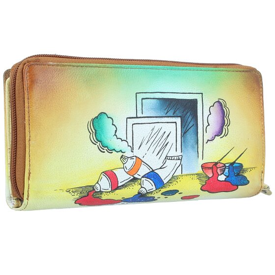 Greenland Nature Art+Craft Geldbörse RFID Leder 20 cm