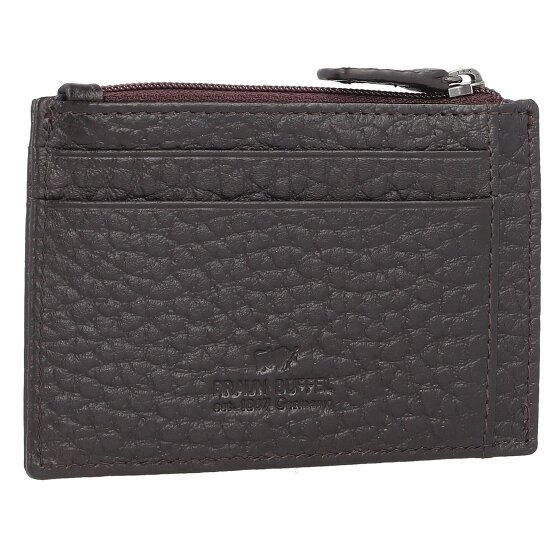 Braun Büffel Yannik Kreditkartenetui RFID Schutz Leder 11 cm