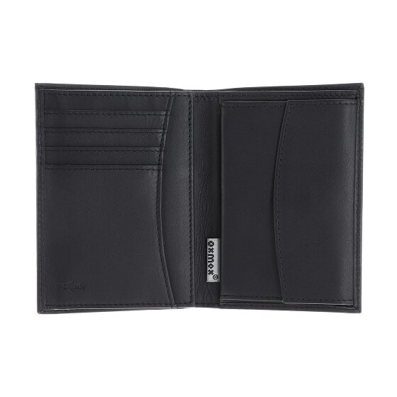 oxmox Leather Geldbörse RFID Schutz Leder 13 cm