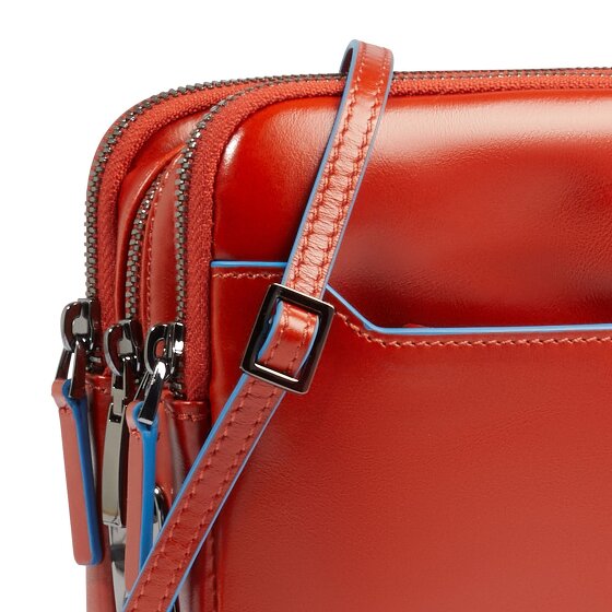 Piquadro Blue Square Umhängetasche Leder 23 cm