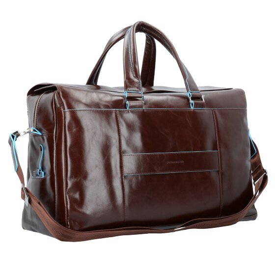 Piquadro Blue Square Weekender Reisetasche Leder 47 cm Laptopfach
