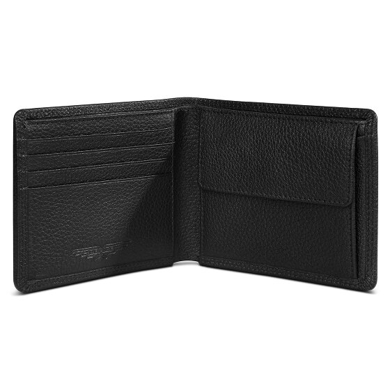 Police Geldbörse RFID Schutz Leder 11.5 cm