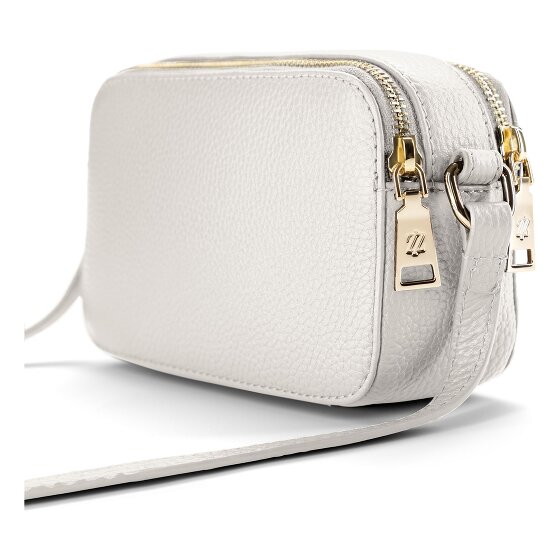 Lazarotti Bologna Leather Umhängetasche Leder Small Double-Zip 18 cm