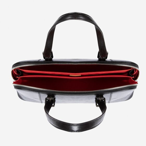 Jekyll & Hide Madrid Schultertasche RFID Schutz Leder 39 cm Laptopfach