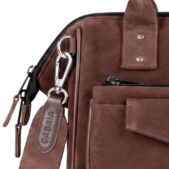 Cabaia Crossbody Suede Handtasche M 26 cm
