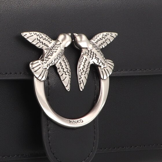 PINKO Love One Clutch Tasche Leder 19 cm