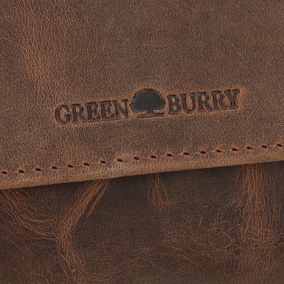 Greenburry Vintage Uhrenetui Leder 21,5 cm