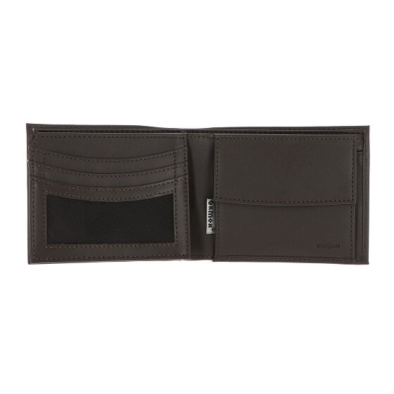 oxmox Leather Geldbörse RFID Schutz Leder 10 cm