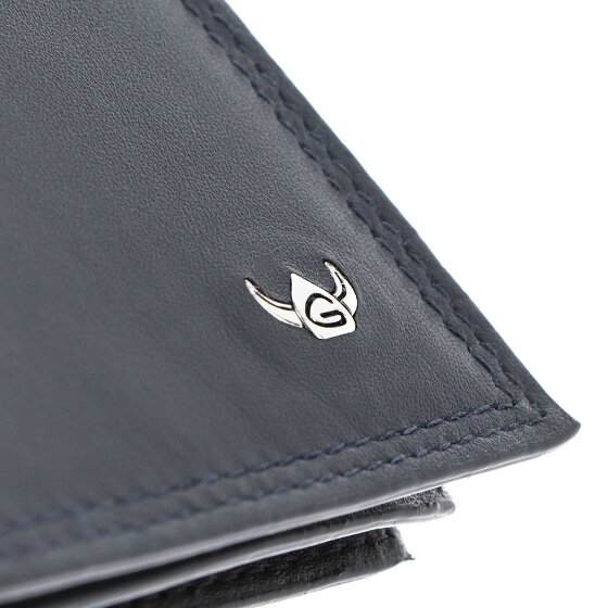 Golden Head Polo Geldbörse RFID Schutz Leder 11 cm Geldscheinklammer