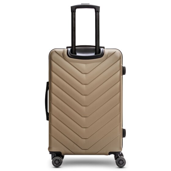 Redolz Essentials 07 3-SET 4 Rollen Kofferset 3-teilig