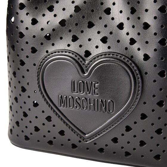 Love Moschino Basket Laminated Schultertasche 22 cm