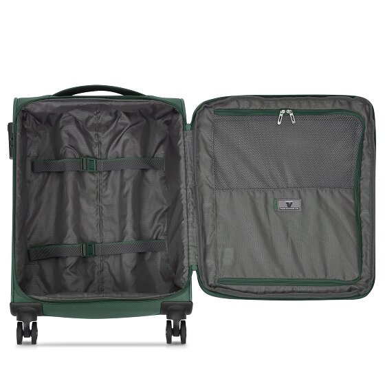 Roncato Jazz 4.0 4 Rollen Kabinentrolley S 55 cm mit Dehnfalte