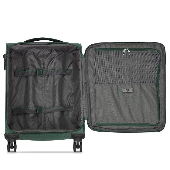 Roncato Jazz 4.0 4 Rollen Kabinentrolley S 55 cm mit Dehnfalte