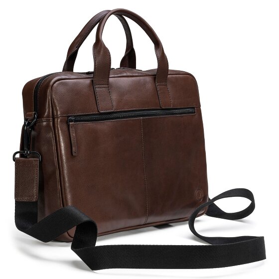 Farmhood Memphis Aktentasche Leder 39 cm Laptopfach
