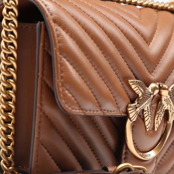 PINKO Love One Umhängetasche Leder 21 cm