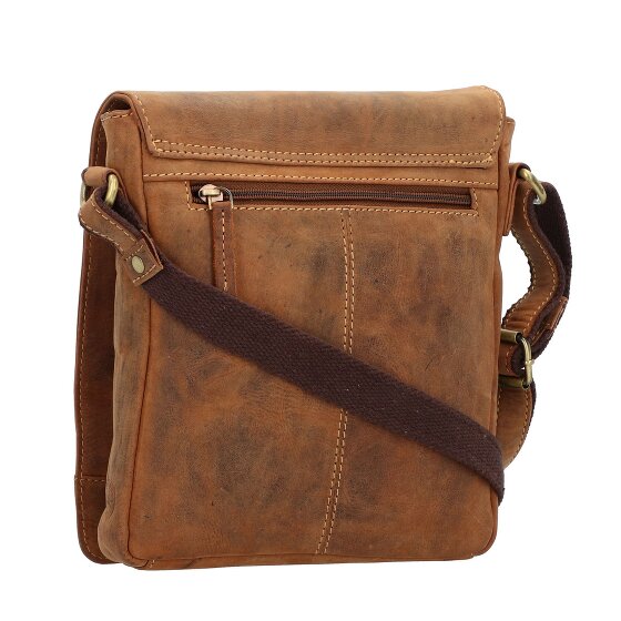Greenburry Vintage Umhängetasche Leder 23 cm