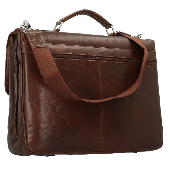 bugatti Romano Aktentasche Leder 40 cm Laptopfach