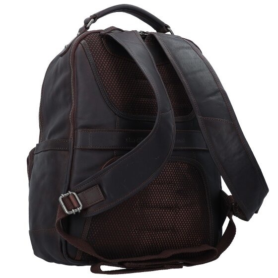 The Chesterfield Brand Wax Pull Up Business-Rucksack Leder 39 cm Laptopfach