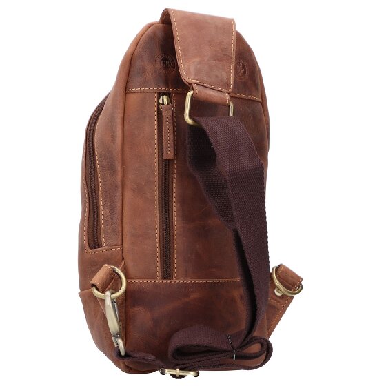Greenburry Vintage Umhängetasche Leder 32 cm