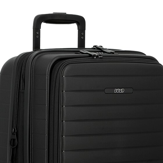 Jump Striper 4 Rollen Kabinentrolley 35 cm mit Dehnfalte