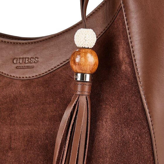 Guess Schultertasche Leder 27 cm