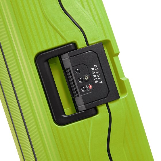 Delsey Paris x United Colors of Benetton Color Block Hardside 4-Rollen Kabinentrolley 55 cm