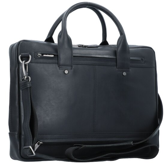 Plevier Navigator Loran Aktentasche Leder 39 cm Laptopfach