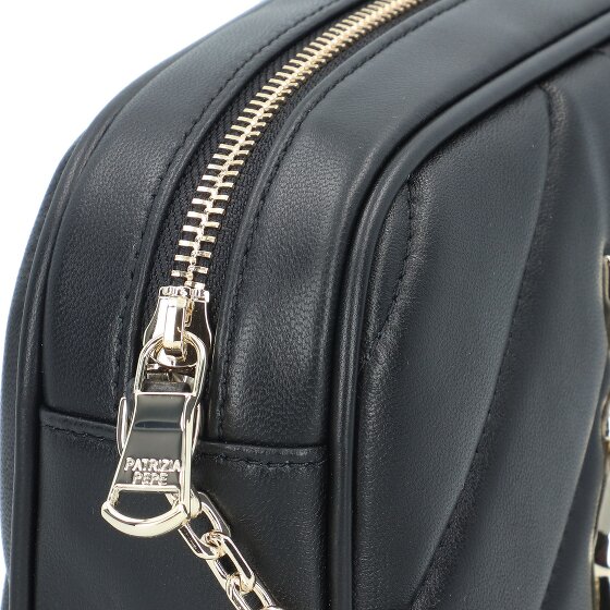 Patrizia Pepe Fly Padded Umhängetasche Leder 19.5 cm