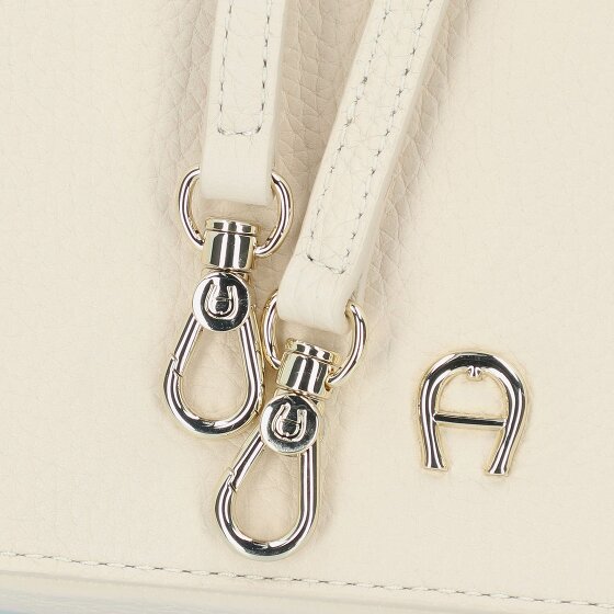 AIGNER Diadora Umhängetasche Leder 19 cm