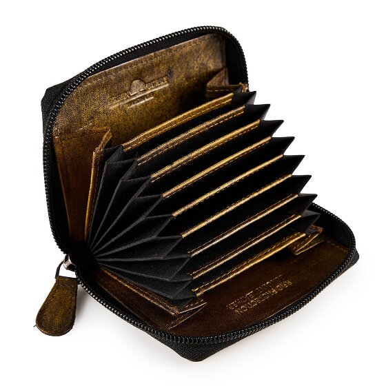 Greenburry Destressed Geldbörse RFID Schutz Leder 10.5 cm