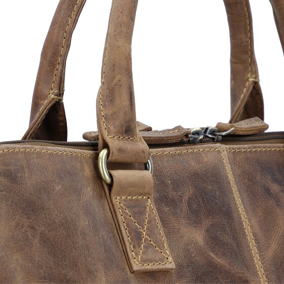 Greenburry Vintage Shopper Tasche Leder 40 cm