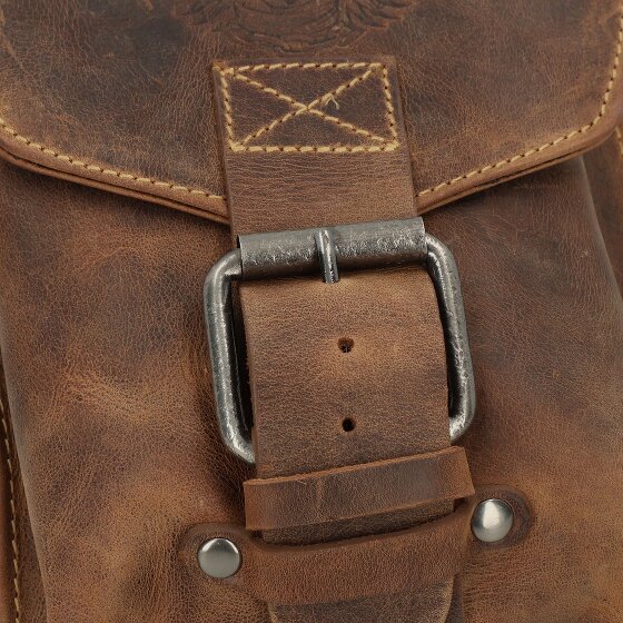 Greenburry Vintage Gürteltasche Leder 14.5 cm