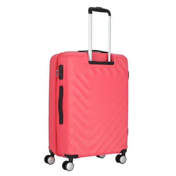American Tourister Summer Square 4 Rollen Trolley 67 cm mit Dehnfalte