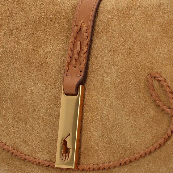 POLO RALPH LAUREN Polo ID Schultertasche Leder 26 cm