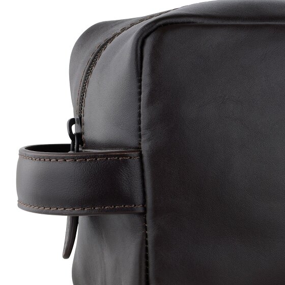 bugatti Clark Kulturbeutel Leder 20 cm