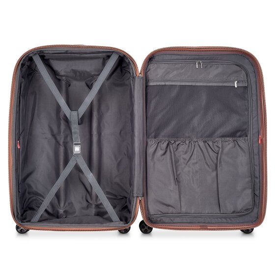 Delsey Paris Carrousel 4 Rollen Trolley 76.5 cm mit Dehnfalte