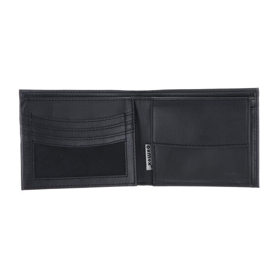 oxmox Leather Geldbörse RFID Schutz Leder 12 cm