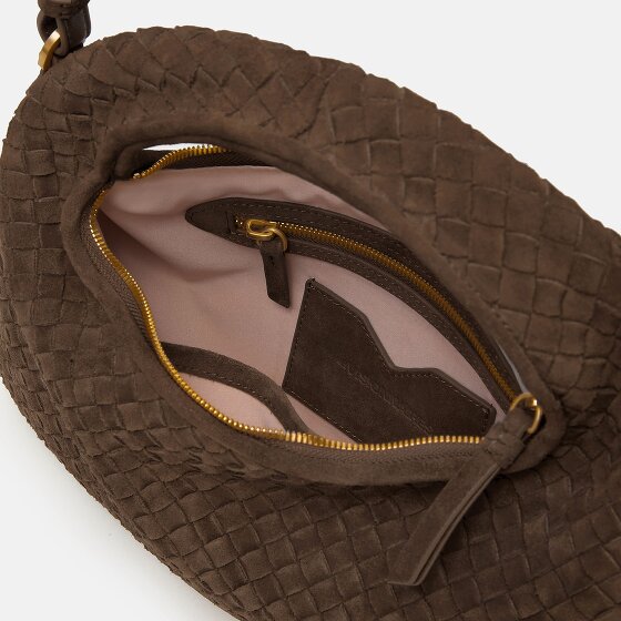 LES VISIONNAIRES Sadie Weave Handtasche Leder 37 cm
