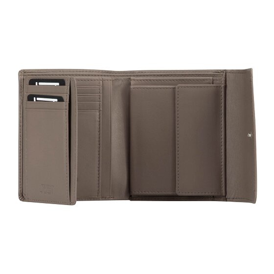 Jost Arva Geldbörse RFID Schutz Leder 12 cm