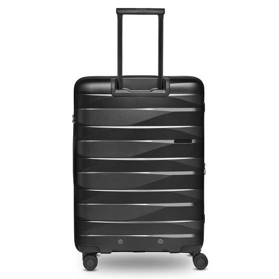 Bergpfeil Travel 4 Rollen Kofferset 3-teilig mit Dehnfalte