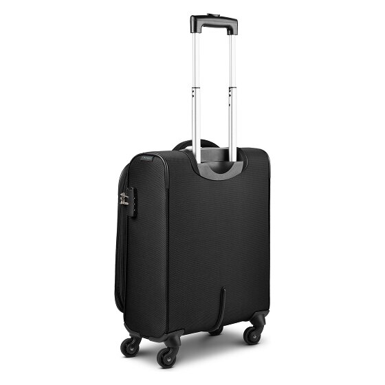 Wenger Beaumont 4 Rollen Kabinentrolley S 54 cm mit Dehnfalte