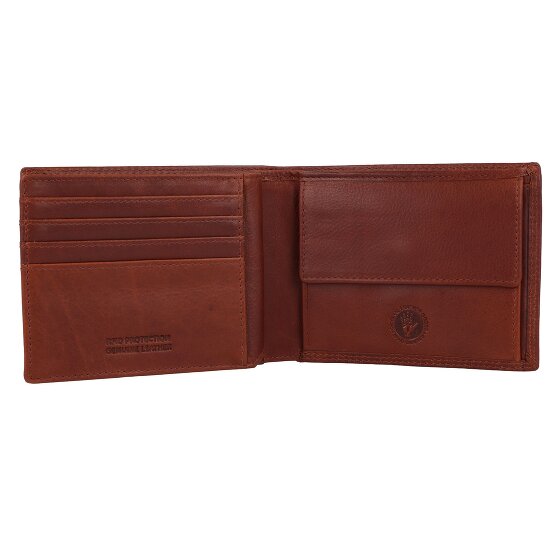 Greenburry Vintage Geldbörse RFID Schutz Leder 12 cm