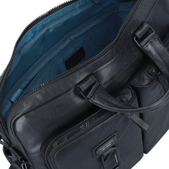 Piquadro Harper Aktentasche Leder 40 cm Laptopfach